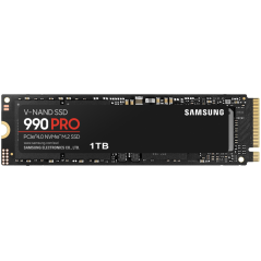 Samsung 990 PRO 1 TB M.2 PCI Express 4.0 NVMe V-NAND MLC