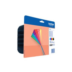 Pack cartuchos tinta brother lc223valbp negro cian magenta amarillo 55