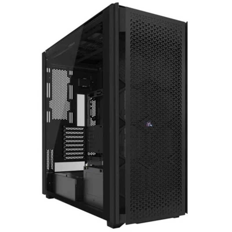 Caja ordenador gaming corsair icue 9000d airflow atx rgb cristal templado negra