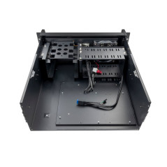 Tooq Caja RACK-406N-USB3 4U 19 ATX Sin F.A Negro