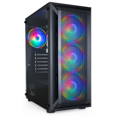 TooQ Caja Semitorre Gaming Ragnärok, Negra