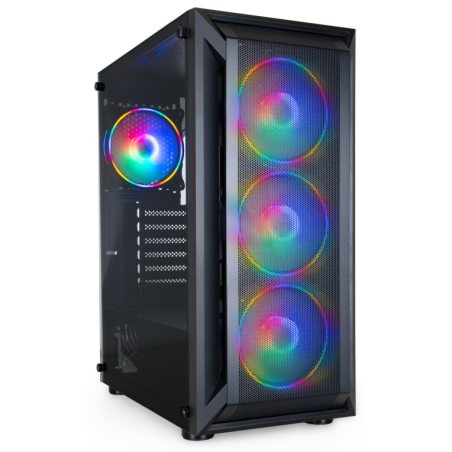 TooQ Caja Semitorre Gaming Ragnärok, Negra