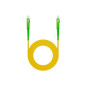 CABLE DE FIBRA OPTICA SC/APC A SC/APC SIMPLEX LSZH 5 M AMARILLO NANOCABLE