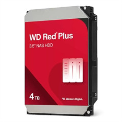 Disco duro interno hdd wd western digital nas red plus 4tb 3.5 pulgada