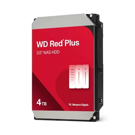 Disco duro interno hdd wd western digital nas red plus 4tb 3.5 pulgada