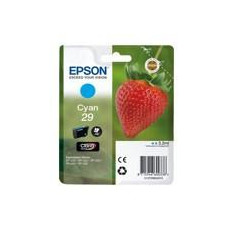Cartucho tinta epson 29 c13t29824012 cian xp235 - xp332 - xp3357xp4327