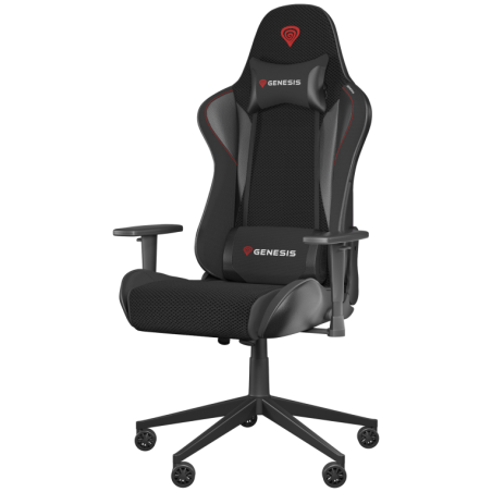 GENESIS Nitro 440 G2 Butaca para jugar Asiento acolchado Negro, Gris