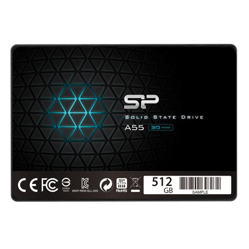 SP Ace A55 SSD 512GB 2.5 7mm Sata3 SP Ace A55 SSD 512GB 2.5 7mm Sata3