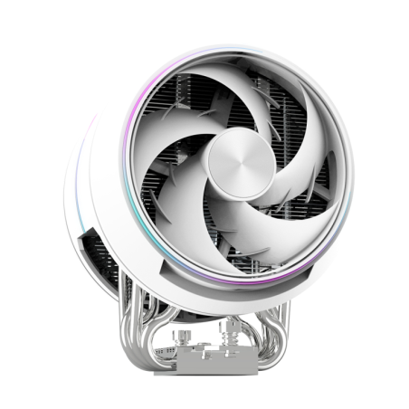 Zalman ZET5 Procesador Ventilador 12 cm Blanco 1 pieza(s)