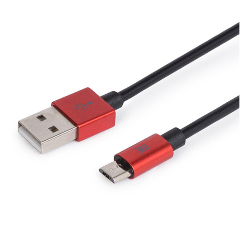 Maillon Technologique Premium MTPMUR241 cable USB 1 m USB 2.0 USB A Micro-USB B Rojo