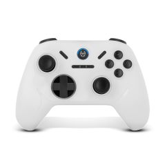 Krom Kadoer Blanco Bluetooth/USB Gamepad Analógico/Digital Android, Ni