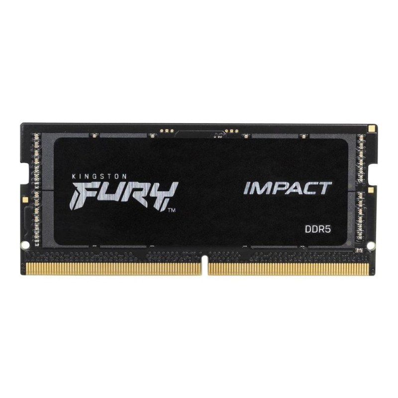 Memoria ram ddr5 32gb kingston - 4800mhz - pc5 - 38400 - fury impact - cl38 - 1.1v - sodimm