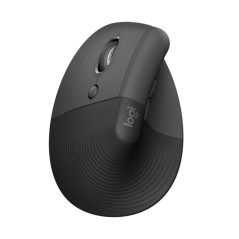 Ratón inalámbrico vertical logitech lift para zurdos 4000 dpi negro - 
