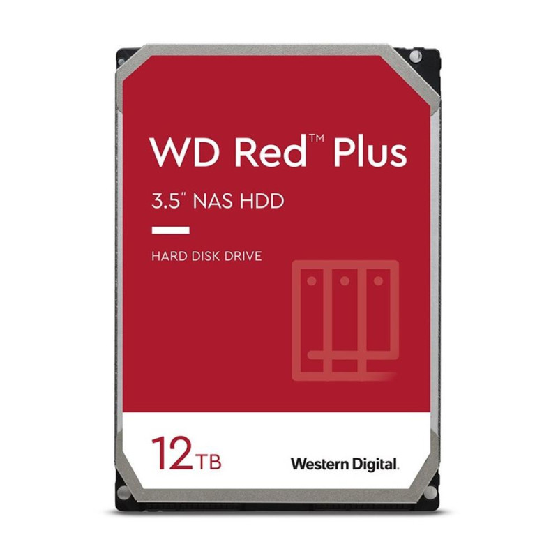 Disco wd red plus 12tb sata 6gb - s 512mb