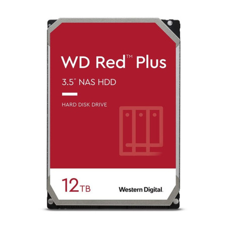 Disco wd red plus 12tb sata 6gb - s 512mb