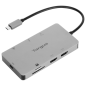 Targus DOCK423EU base para portátil y replicador de puertos Alámbrico USB 3.2 Gen 1 (3.1 Gen 1) Type-C Plata