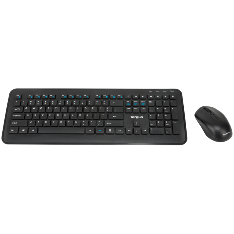 Targus AKM610ES teclado Ratón incluido Universal RF inalámbrico Español Negro