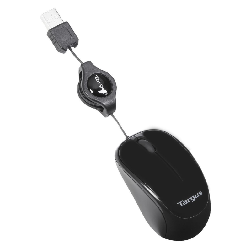 Targus AMU75EU ratón Viajes Ambidextro USB tipo A 1000 DPI