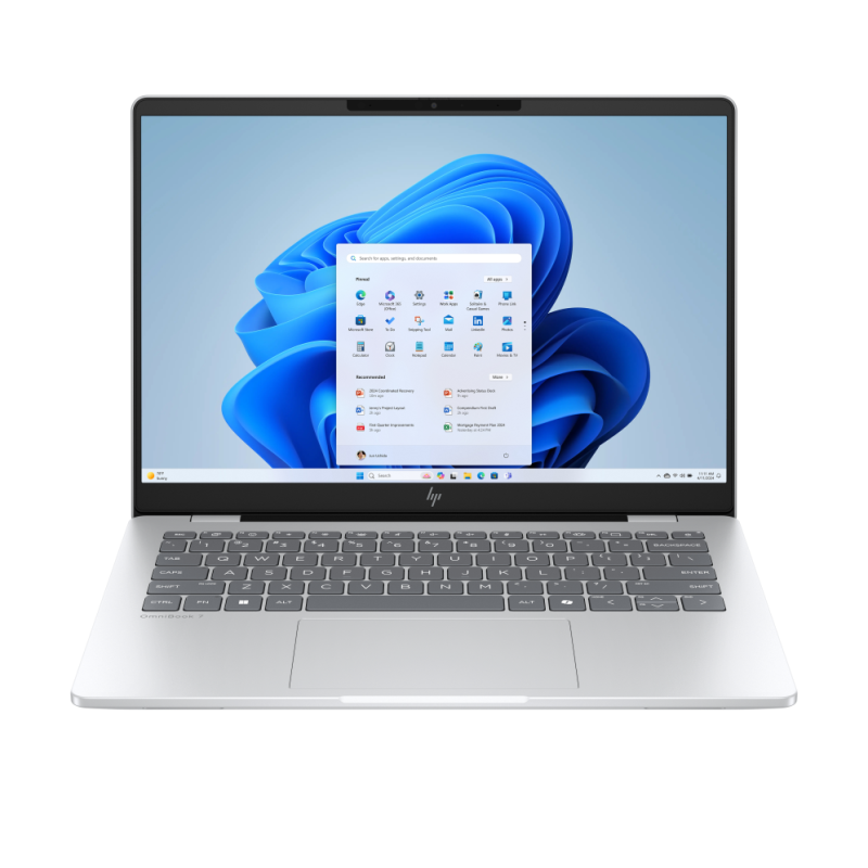 HP OmniBook 7 AI 14-fr0011ns Intel Core Ultra 5 225U Portátil 35,6 cm (14) 2K 16 GB LPDDR5-SDRAM Wi-Fi 7 (802.11be) Windows 11 H
