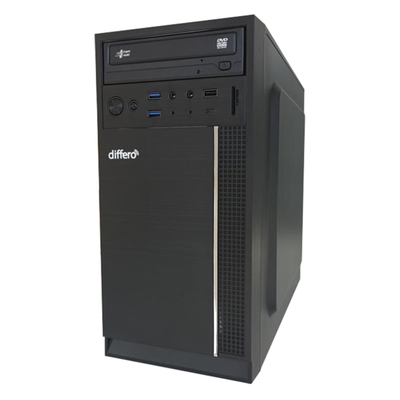 differo V15 I5 12400 8GB SSD 500 NVME DVD HPA3