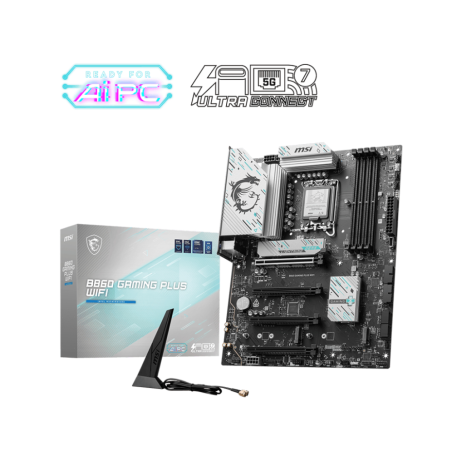 MSI B860 GAMING PLUS WIFI placa base Intel B860 LGA 1851 (Socket V1) A