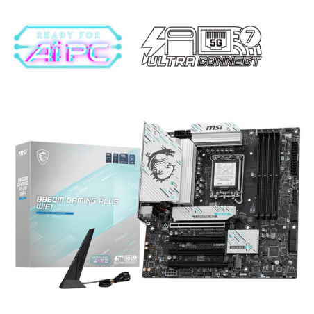 MSI B860M GAMING PLUS WIFI placa base Intel B860 LGA 1851 (Socket V1) 