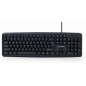 Gembird KB-U-103-PT teclado Oficina USB Portugués Negro