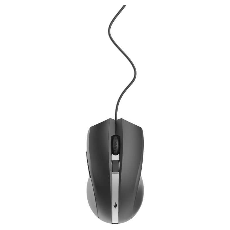 Gembird MUS-GU-02 ratón Ambidextro USB tipo A Laser 2400 DPI