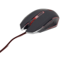 Gembird MUSG-001-R ratón Juego Ambidextro USB tipo A 2400 DPI