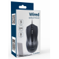 Gembird MUS-3B-01 ratón Oficina Ambidextro USB tipo A Óptico 1000 DPI