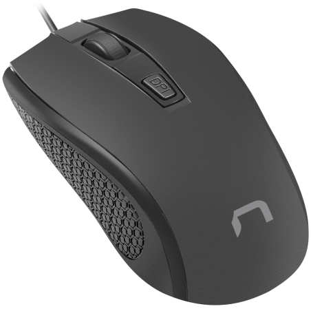 NATEC Hoopoe 2 ratón Oficina Ambidextro USB tipo A Óptico 1600 DPI