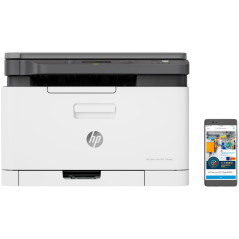 HP Laser 178nw Inalámbrico Multifunction Color Impresora, Fotocopiador