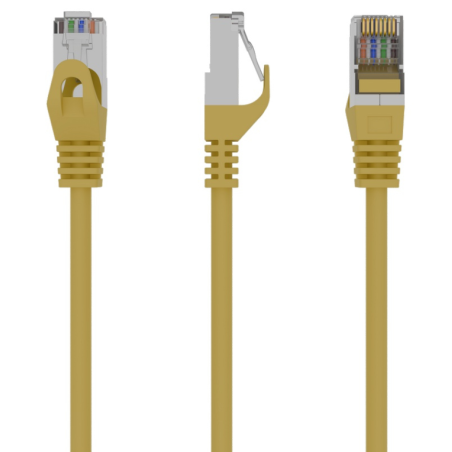 Gembird PP6-1M/Y cable de red Amarillo Cat6 F/UTP (FTP)