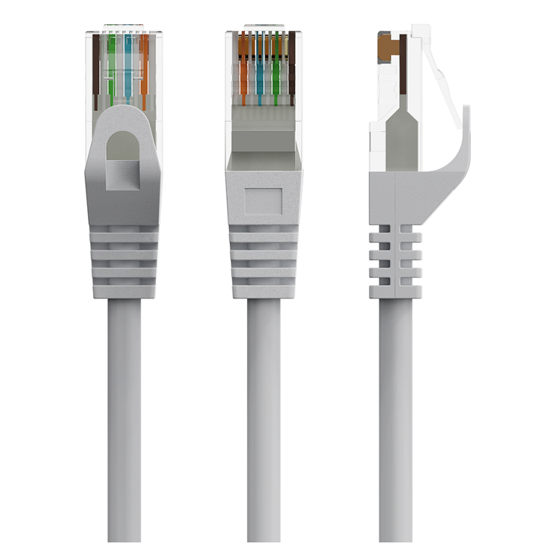 Gembird PP6U-0.5M cable de red Blanco 0,5 m Cat6 U/UTP (UTP)