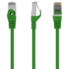 Gembird 1m CAT6 cable de red Verde F/FTP (FFTP)