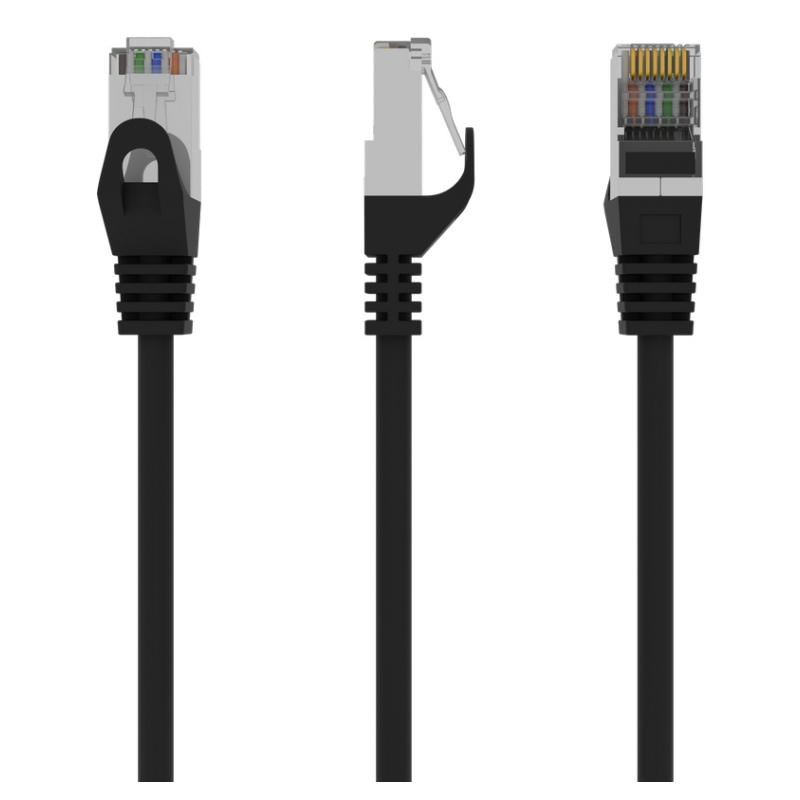 Gembird Patch Cord Cat.6 UTP 3m cable de red Negro Cat6 U/UTP (UTP)