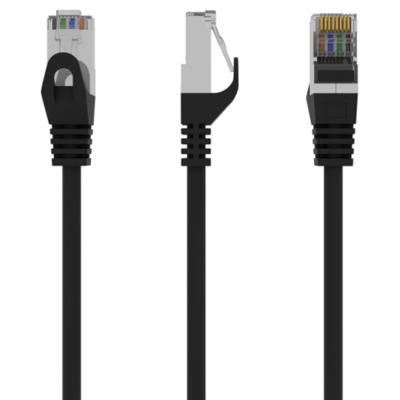 Gembird Patch Cord Cat.6 UTP 3m cable de red Negro Cat6 U/UTP (UTP)