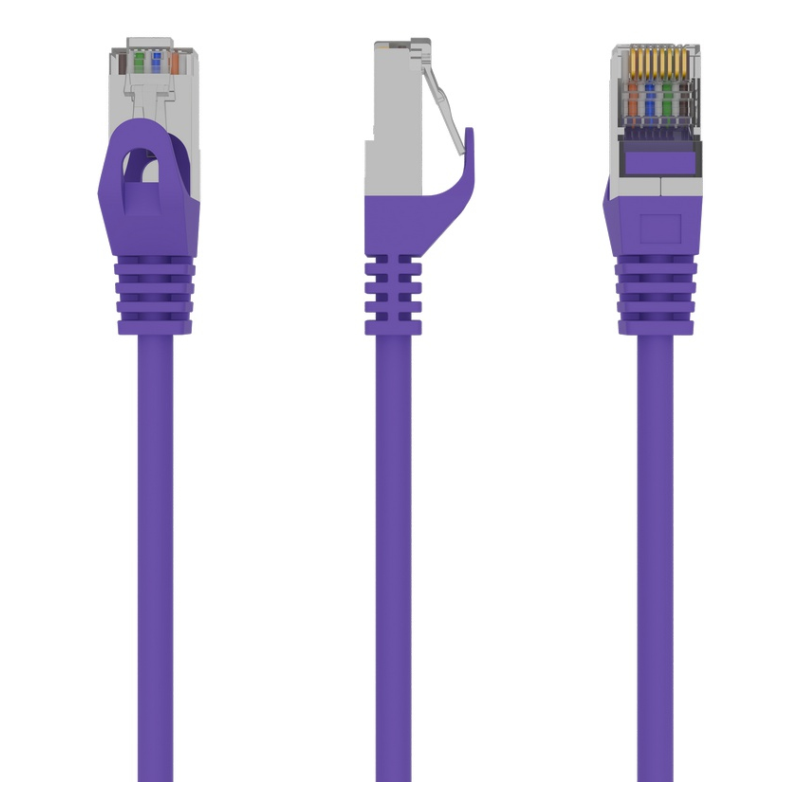 Gembird RJ45/RJ45 Cat6 0.5m cable de red Púrpura 0,5 m F/UTP (FTP)