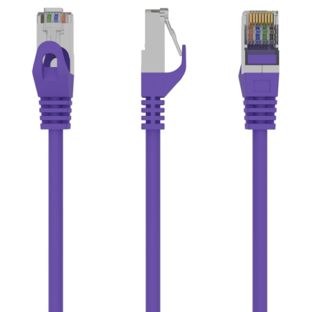 Gembird RJ45/RJ45 Cat6 0.5m cable de red Púrpura 0,5 m F/UTP (FTP)