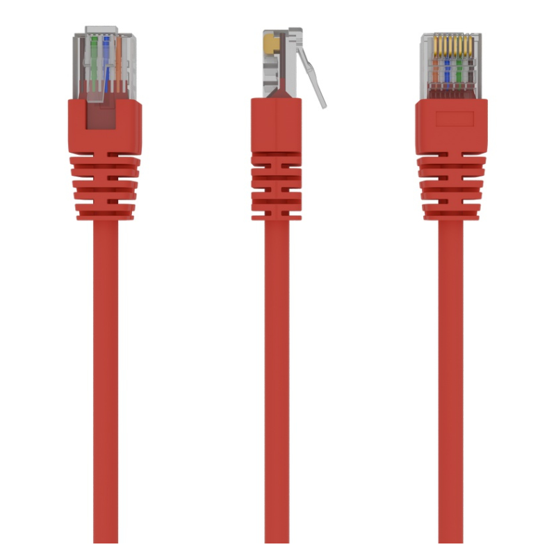 Gembird PP12-0.5M/R cable de red 0,5 m