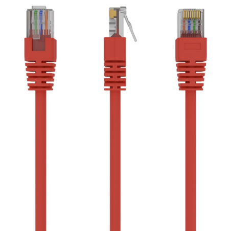 Gembird PP12-0.5M/R cable de red 0,5 m