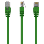 Gembird PP12-1M/G cable de red Verde Cat5e