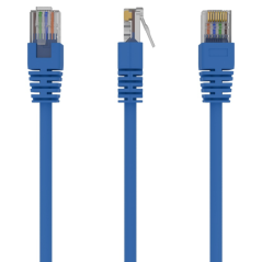 Gembird PP12-3M/B cable de red Azul Cat5e
