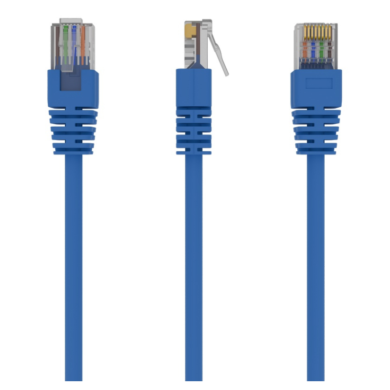 Gembird PP12-3M/B cable de red Azul Cat5e