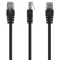 Gembird PP12-0.5M/BK cable de red 0,5 m