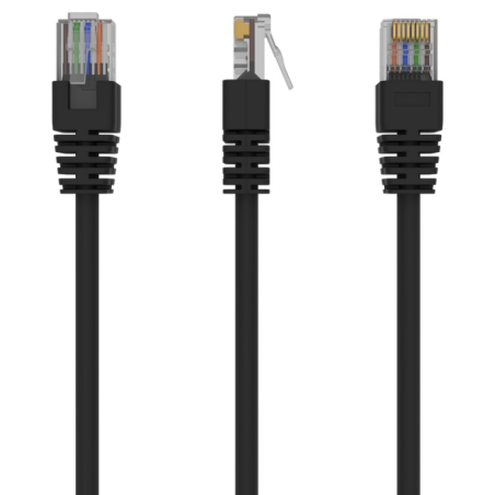 Gembird PP12-2M/BK cable de red