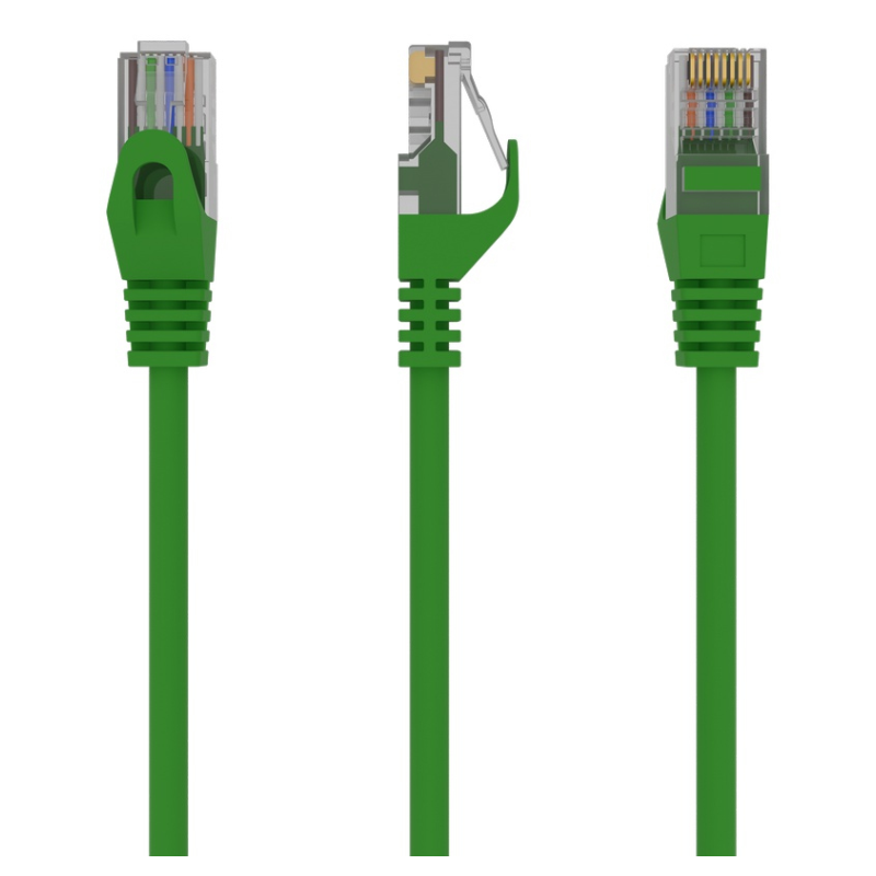Gembird PP6U-1M cable de red Verde Cat6 U/UTP (UTP)
