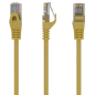 Gembird PP6U-0.25M/Y cable de red Amarillo 0,25 m Cat6 U/UTP (UTP)