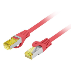 Lanberg PCF6A-10CU-0100-R cable de red Rojo 1 m Cat6a S/FTP (S-STP)