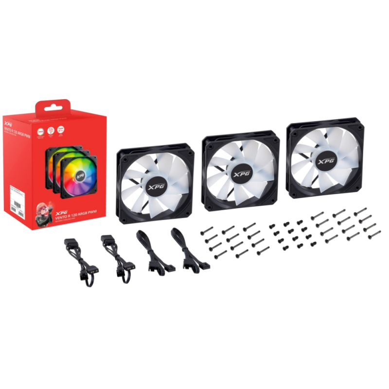 XPG VENTO R 120 ARGB PWM Carcasa del ordenador Ventilador 12 cm 1 pieza(s)